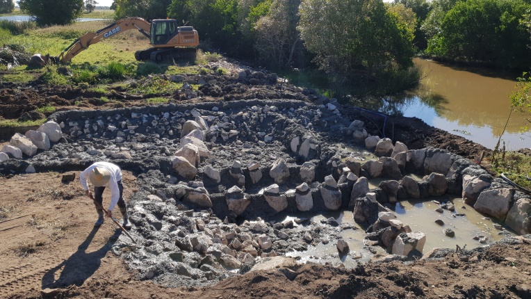 NQ-DRY-TROPICS-LOWER-BURDEKIN-WATER-ROCK-RAMP-FISHWAY-DESIGN-LILLIESMERE NQ Dry Tropics/Lower Burdekin Water Lilliesmere Creek Fishway Design